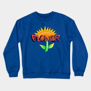 Flower Crewneck Sweatshirt